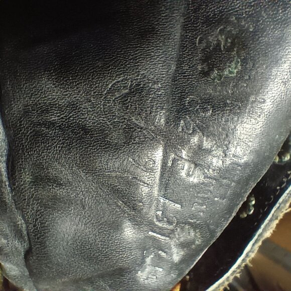 Vintage Red Wing 919 Green Sole 8.5 E Lineman Boots 12 6 code 1976 - Picture 15 of 15